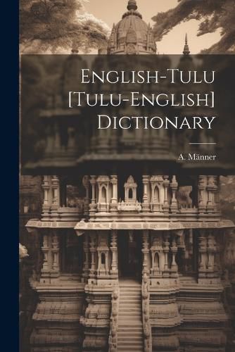 Cover image for English-tulu [tulu-english] Dictionary