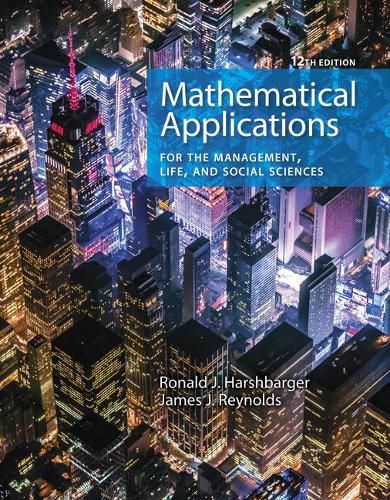 Cover image for Bundle: Mathematical Applications for the Management, Life, and Social Sciences, 12th + Webassign, Multi-Term Printed Access Card