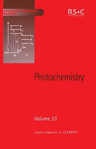 Cover image for Photochemistry: Volume 33