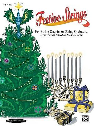 Cover image for Festive Strings for String Quartet or Str Orch