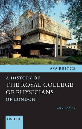 Cover image for A History of the Royal College of Physicians of London