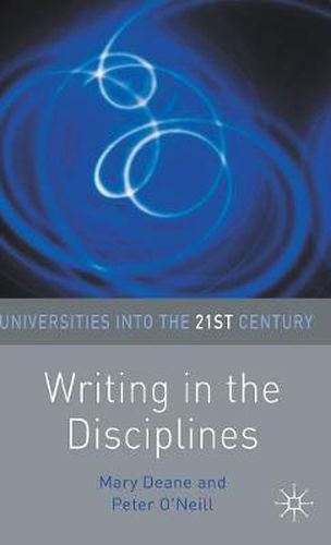 Cover image for Writing in the Disciplines