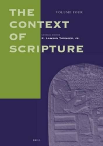 Cover image for The Context of Scripture, Volume 4 Supplements