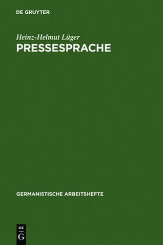 Cover image for Pressesprache