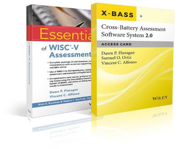 Essentials of WISC-V Assessment with Cross-Battery Assessment Software System 2.0 (X-BASS 2.0) Access Card Set