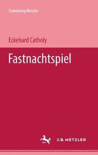 Cover image for Fastnachtspiel