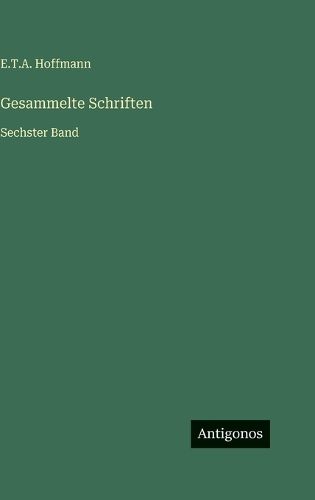 Cover image for Gesammelte Schriften