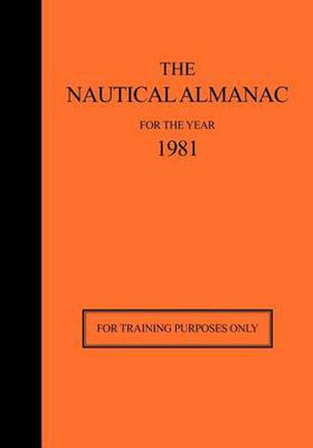 Cover image for The Nautical Almanac 1981 - For Training Purposes Only