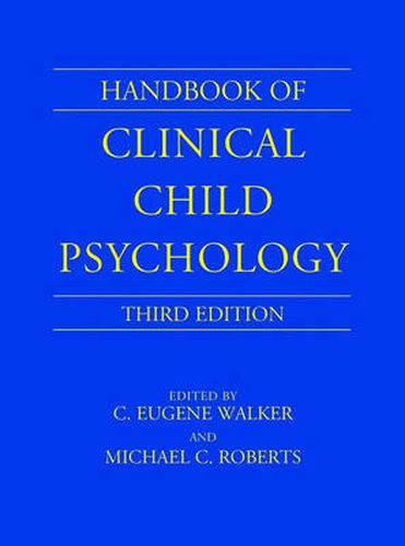 Cover image for Handbook of Clinical Child Psychology