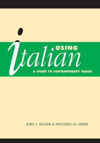 Cover image for Using Italian: A Guide to Contemporary Usage