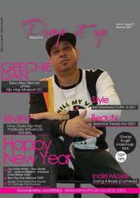 Cover image for Pump it up Magazine - Geechie Dan - Hip-Hop Museum's Executive Director