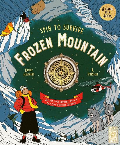 Cover image for Spin to Survive: Frozen Mountain: Decide your destiny with a pop-out fortune spinner