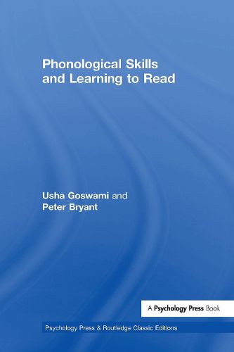 Cover image for Phonological Skills and Learning to Read