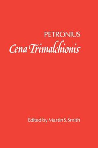 Cover image for Cena Trimalchionis