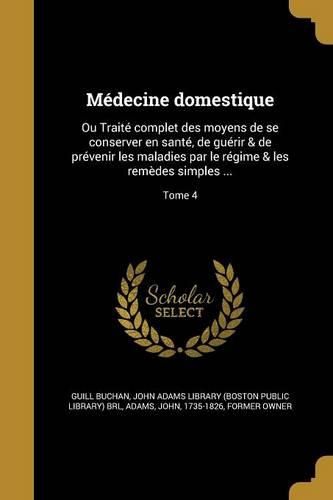 Cover image for Medecine domestique