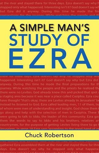 Cover image for A Simple Man's Study of Ezra