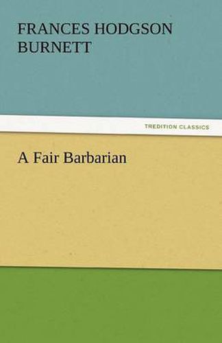 Cover image for A Fair Barbarian