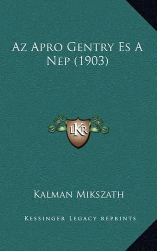 Cover image for AZ Apro Gentry Es a Nep (1903)