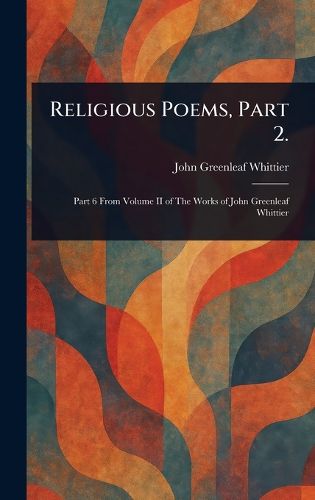 Cover image for Religious Poems, Part 2.