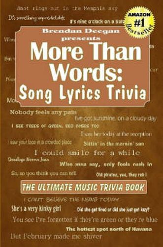 Cover image for More Than Words: Song Lyrics Trivia