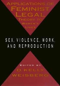 Cover image for Applications Of Feminist Legal Theory