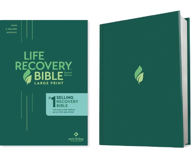 Cover image for NLT Life Recovery Bible, Large Print, Hard Cover