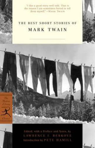 Cover image for The Best Short Stories of Mark Twain