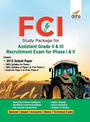 Cover image for Fci Study Package for Assistant Grade II & III Recruitment Exam for Phase I & II