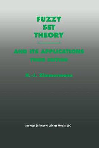 Cover image for Fuzzy Set Theory-and Its Applications