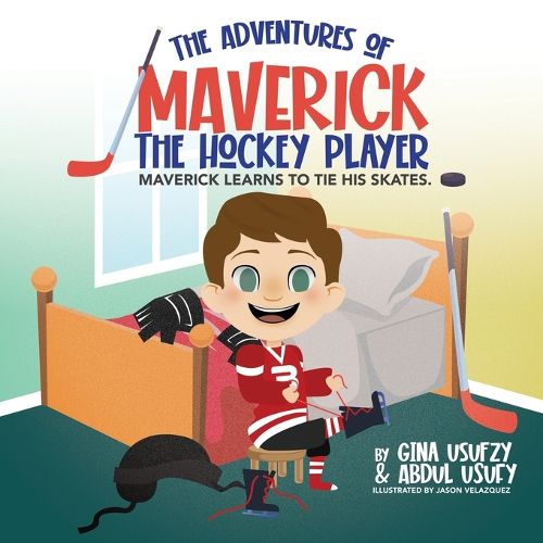 Cover image for Maverick Learns to Tie His Skates