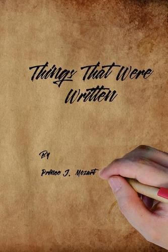 Cover image for Things That Were Written: A Collection of Poems and Thoughts