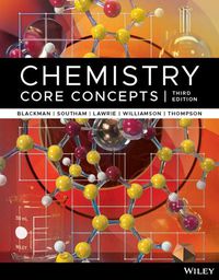 Cover image for Chemistry: Core Concepts, 3rd Edition