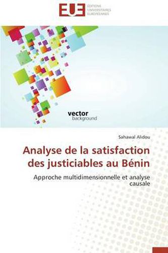 Cover image for Analyse de la Satisfaction Des Justiciables Au B nin