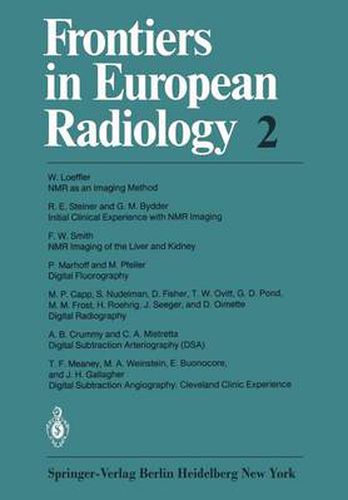 Cover image for Frontiers in European Radiology