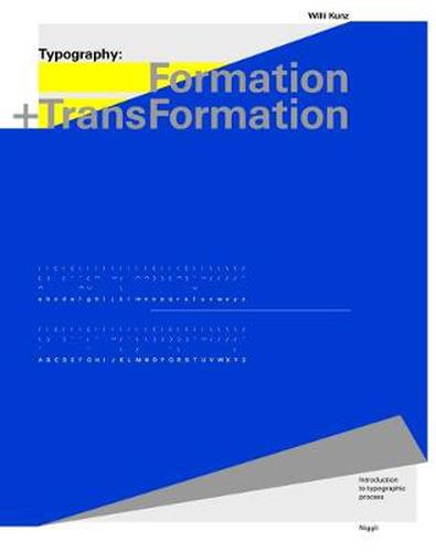 Cover image for Typography: Formation and TransFormation