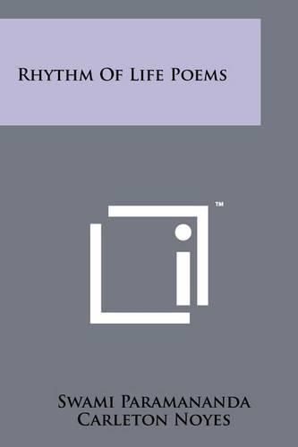 Cover image for Rhythm of Life Poems