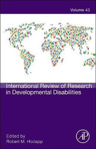 Cover image for International Review of Research in Developmental Disabilities