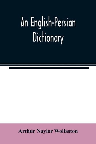 Cover image for An English-Persian dictionary