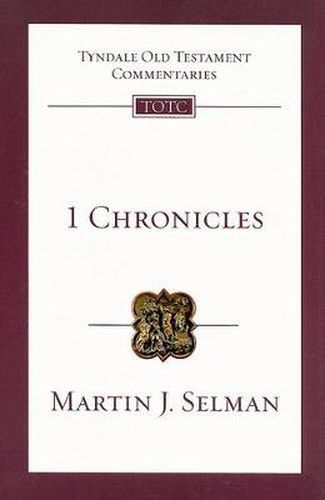 Cover image for 1 Chronicles: An Introduction and Commentary