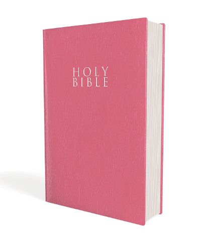 Cover image for NIV, Gift and Award Bible, Leather-Look, Pink, Red Letter, Comfort Print
