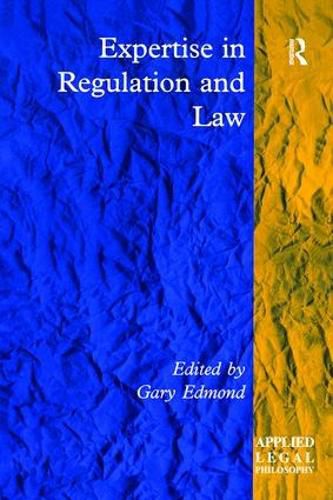 Cover image for Expertise in Regulation and Law