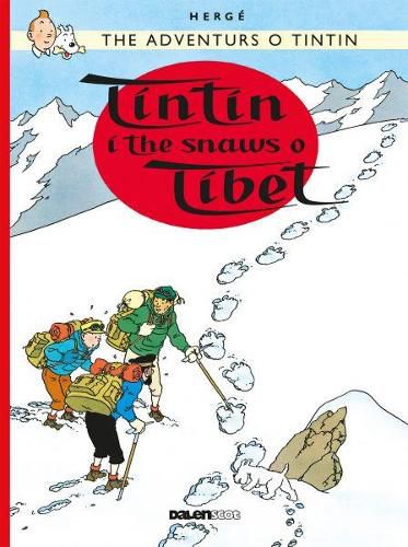 Cover image for Tintin i the Snaws o Tibet