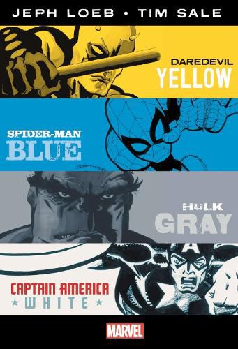 Cover image for Marvel Knights: Jeph Loeb & Tim Sale: Yellow, Blue, Gray & White Omnibus