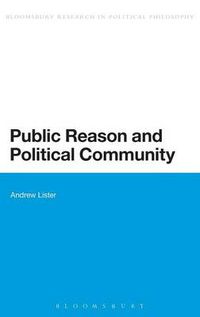 Cover image for Public Reason and Political Community