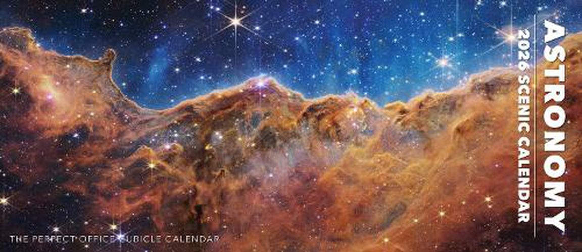 Cover image for Astronomy 2026 Panoramic 15 X 6.5 Wall Calendar