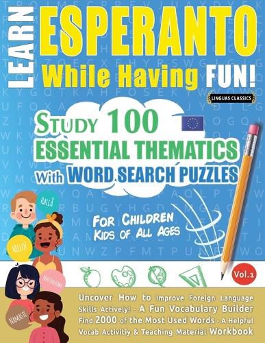 Cover image for Learn Esperanto While Having Fun! - For Children