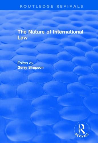 Cover image for The Nature of International Law