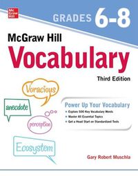 Cover image for McGraw Hill Vocabulary Grades 6-8, Third Edition