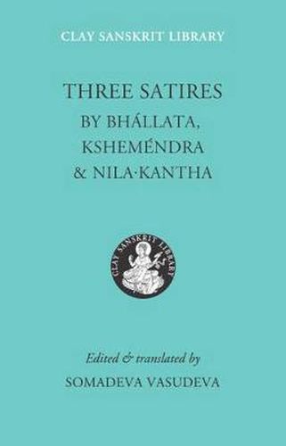 Cover image for Three Satires