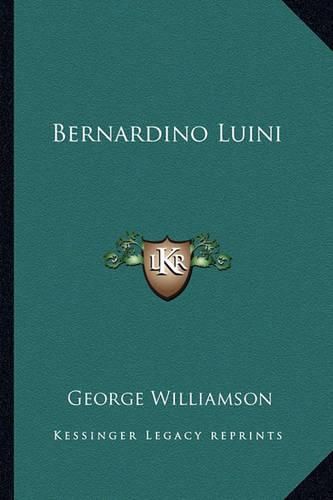 Cover image for Bernardino Luini